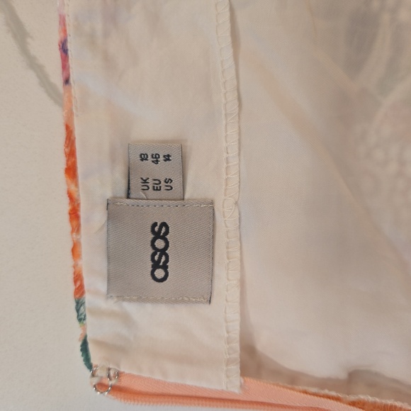 Lace Floral Eyelet Overlay Strapless Spagetti Strap Mini Cocktail Dress 14 - Picture 7 of 9